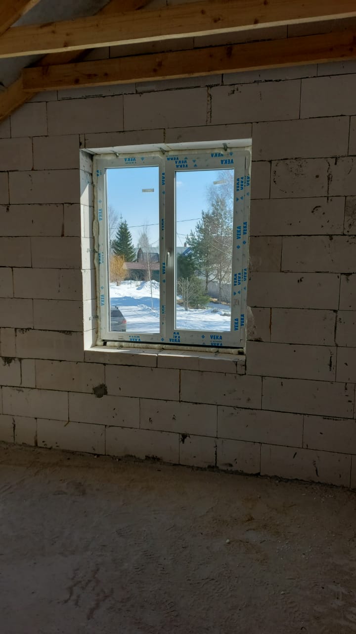 Пластиковые окна и двери VEKA от Satels, для коттеджа в Мажайске +7 (902) 753-21-96. +7(495) 128-62-64