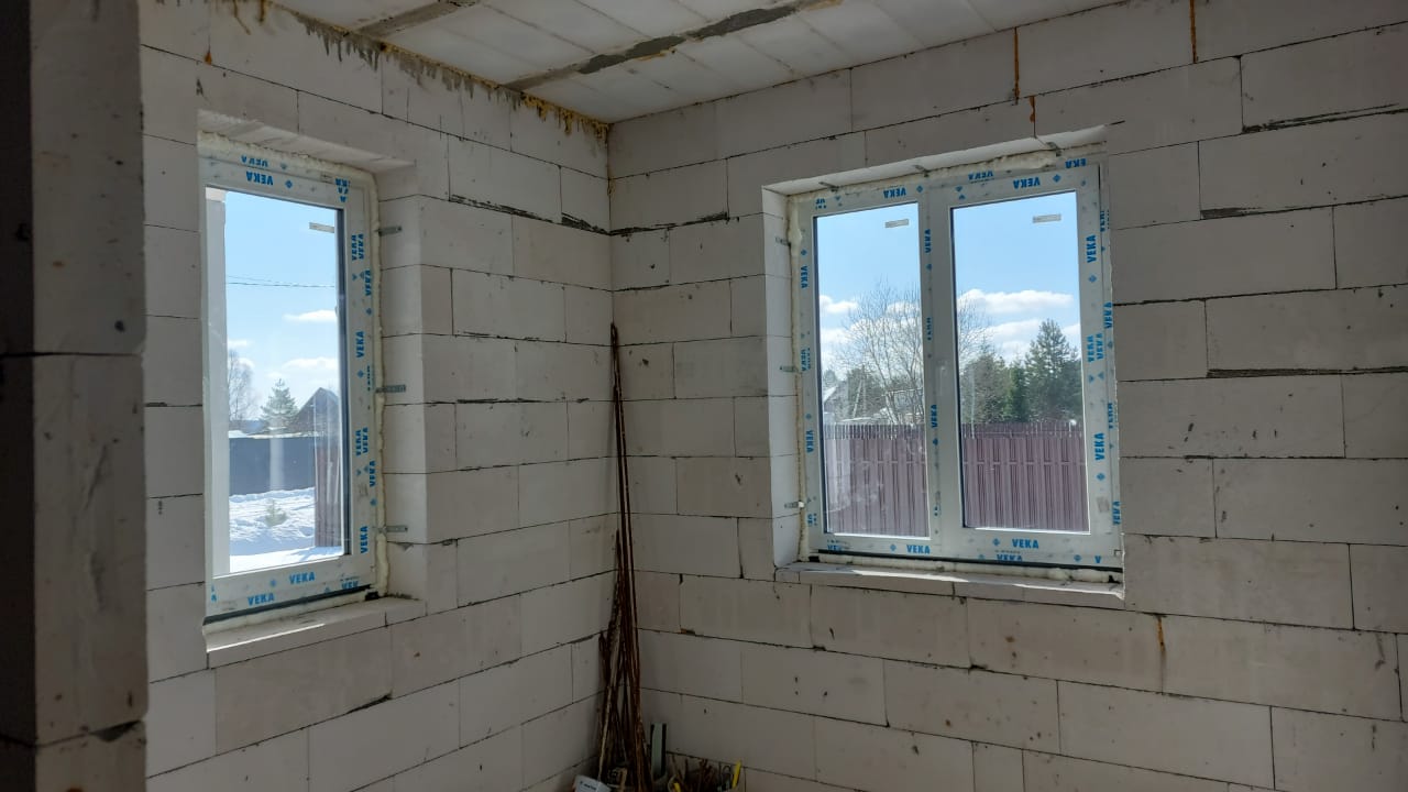 Пластиковые окна и двери VEKA от Satels, для коттеджа в Одинцово +7 (902) 753-21-96. +7(495) 128-62-64