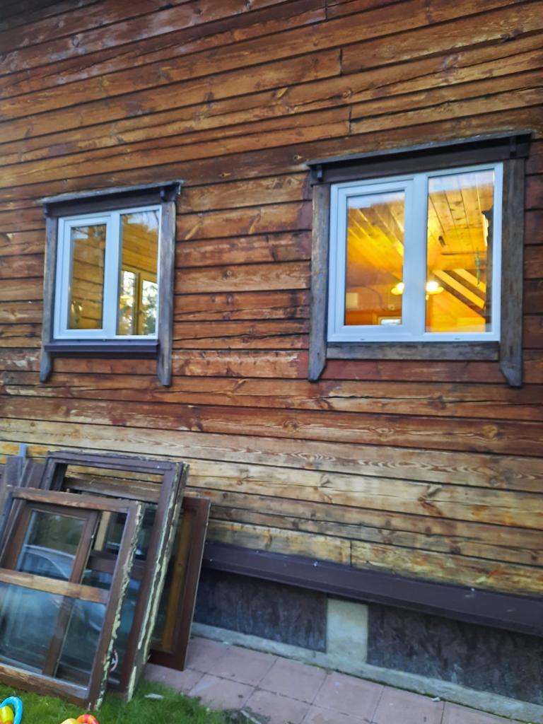 Пластиковые окна и двери VEKA в Подольске , выполнили заказ для коттедж 